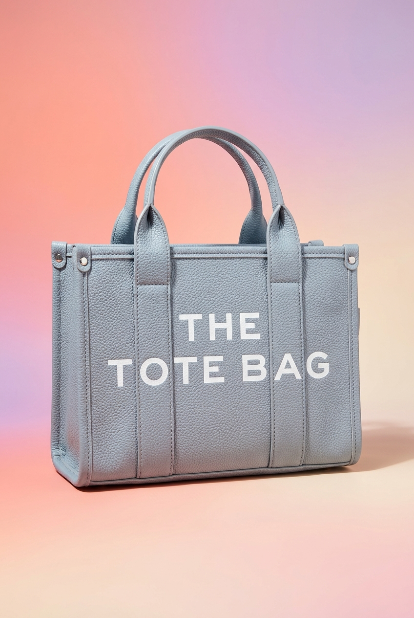 Middel Grijze Tote Bag