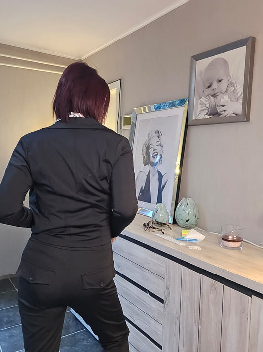 Angelle Milan Travel Blazer - Zwart