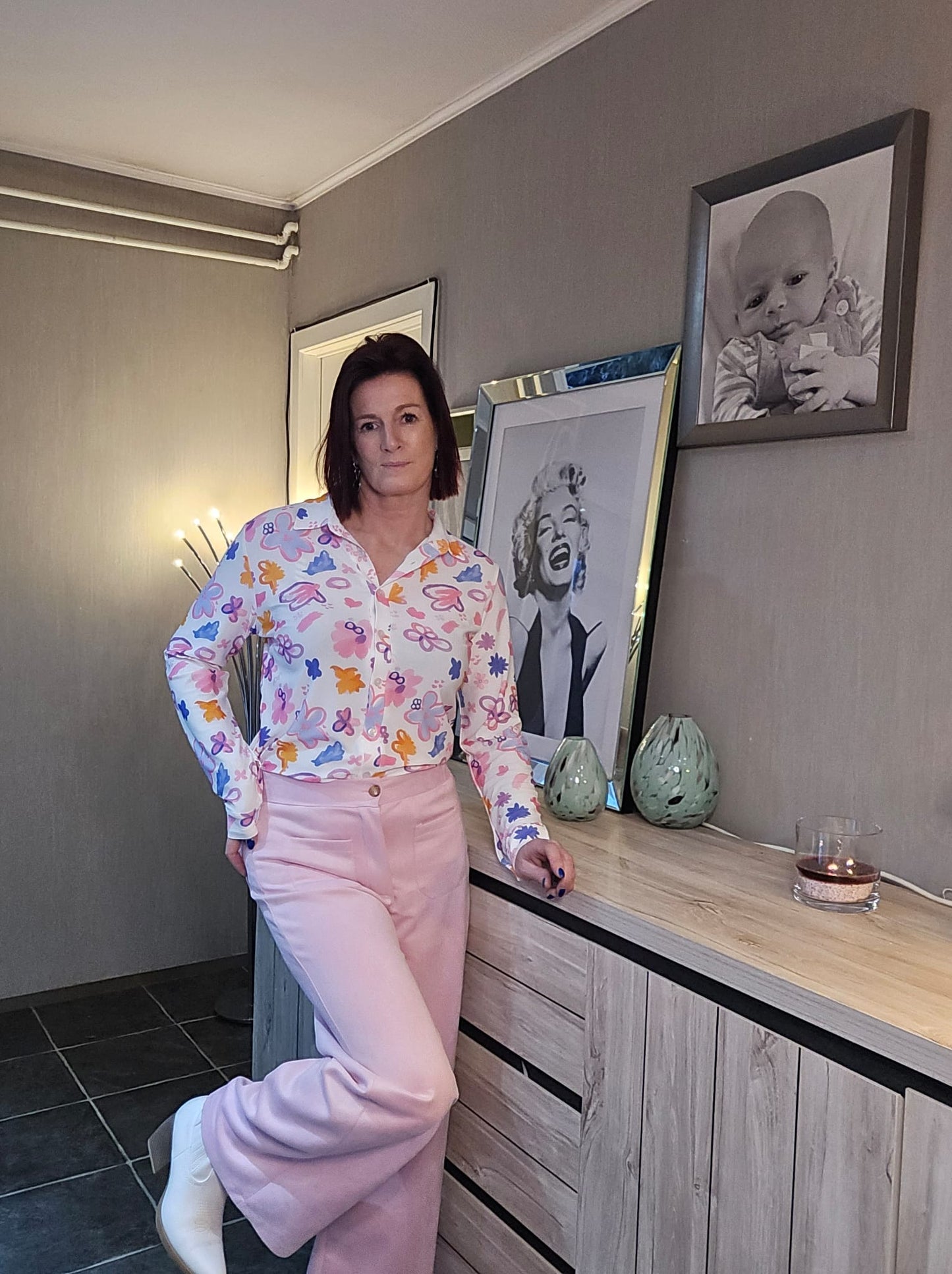 Angelle Milan Bloemenprint Hemd