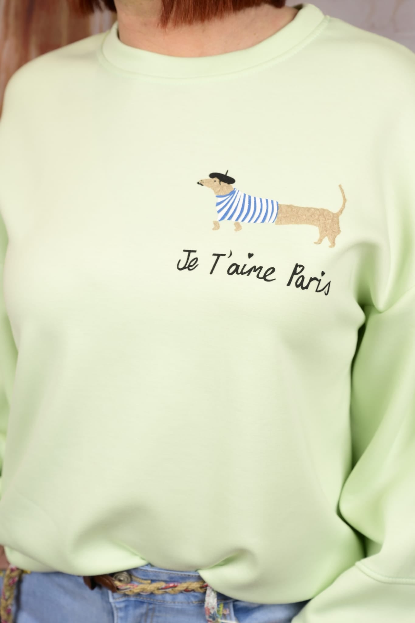 Je t'aime Paris Sweater