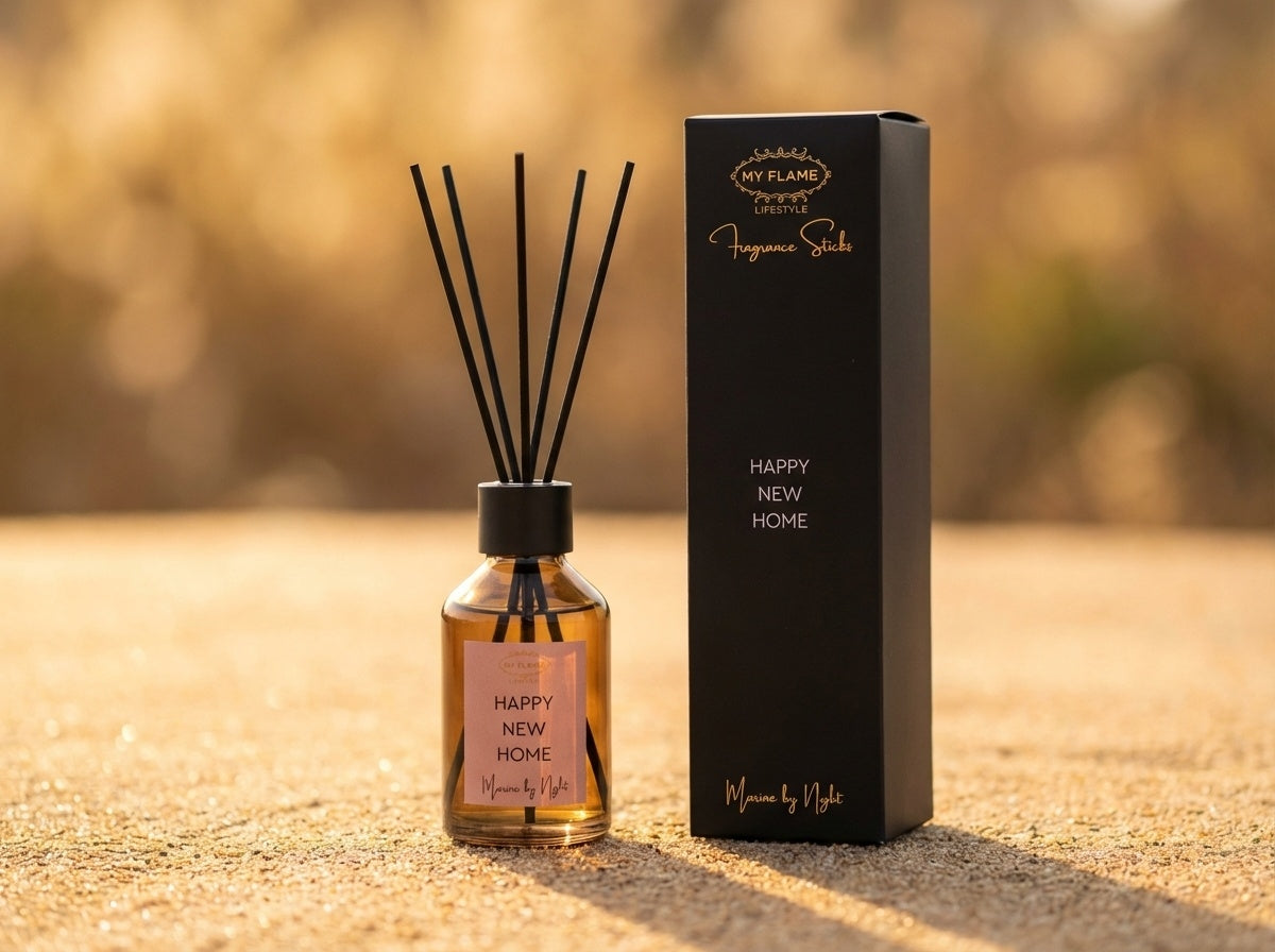 Geurstokjes happy new home