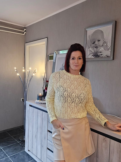 Gele Kanten Top