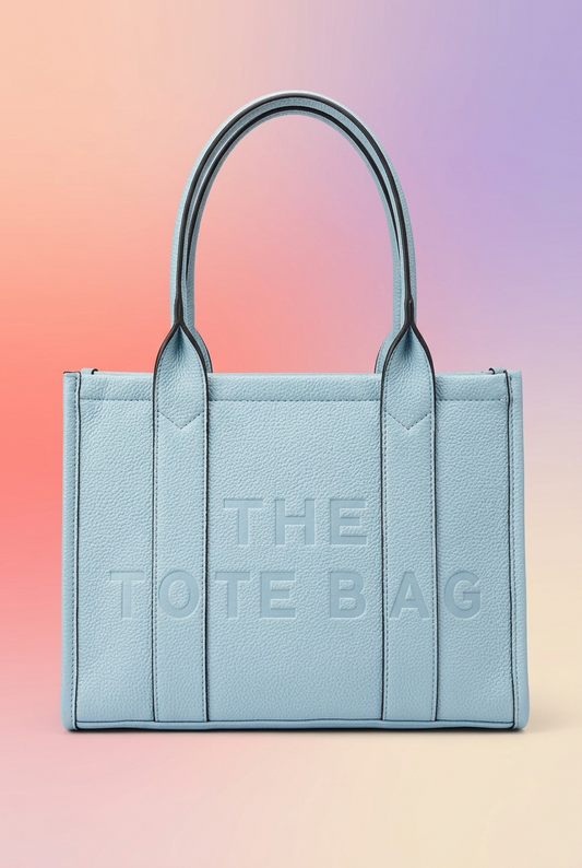 Licht blauwe The Tote bag