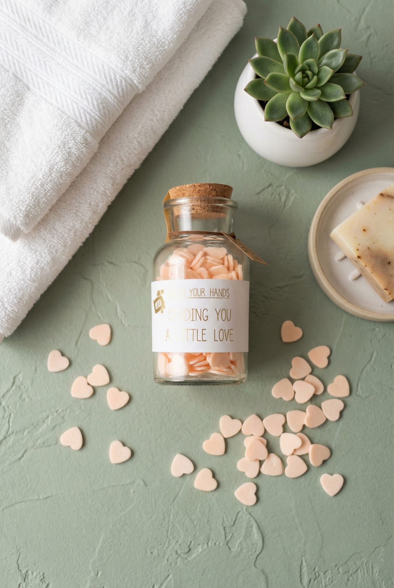 Handzeep'sending you a litle love '