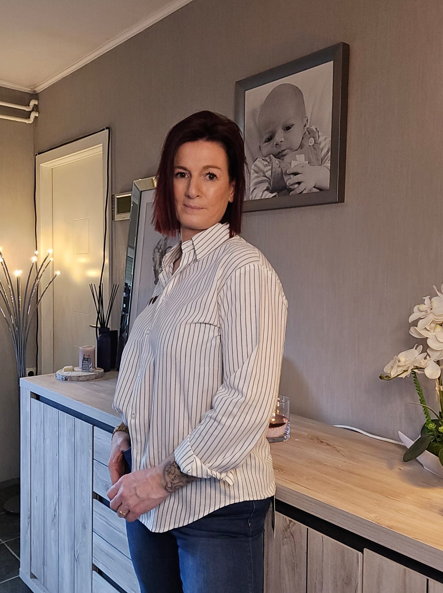 Gestreept Hemd met Hartjes