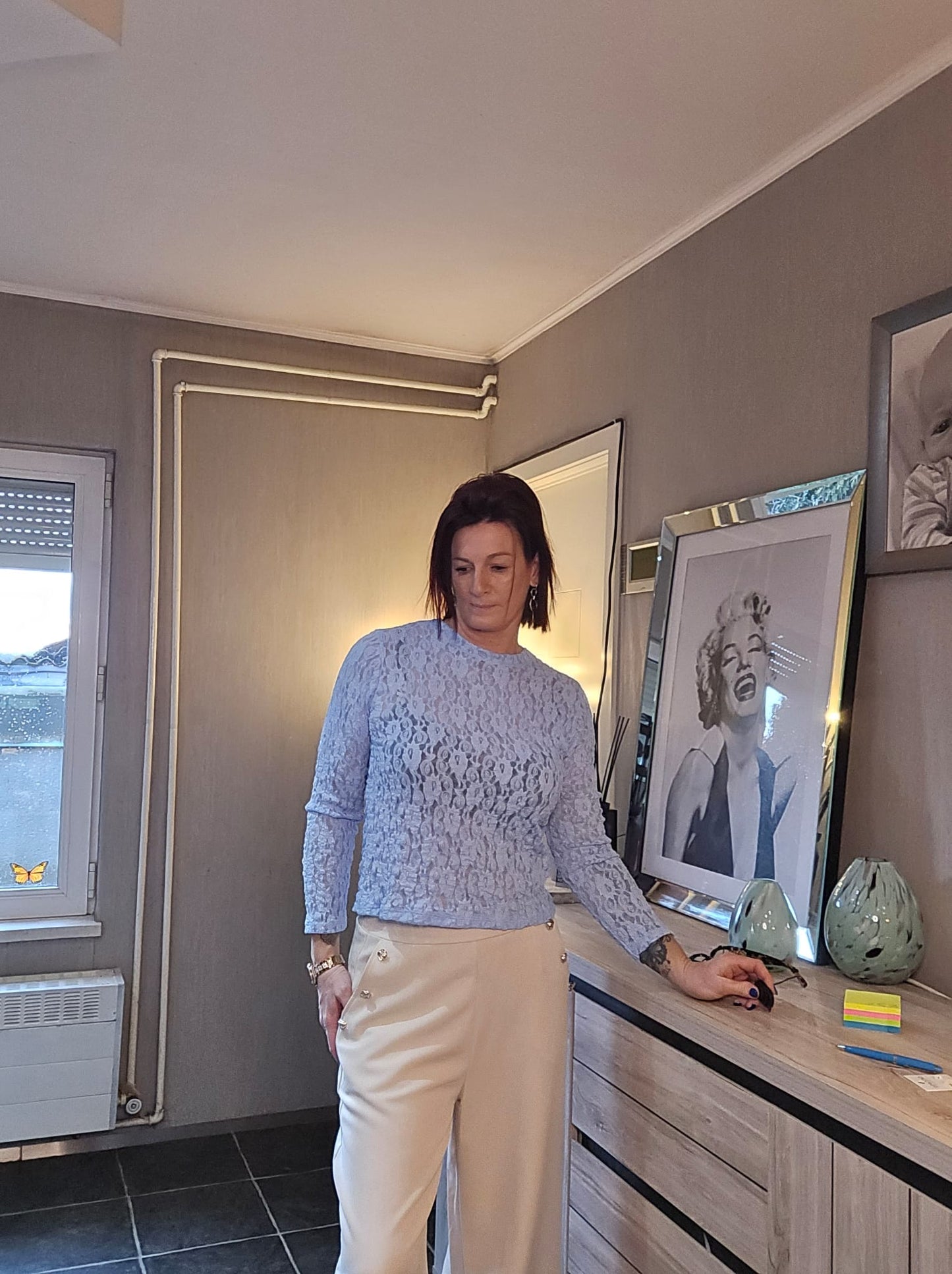 Broek met Knoopdetails