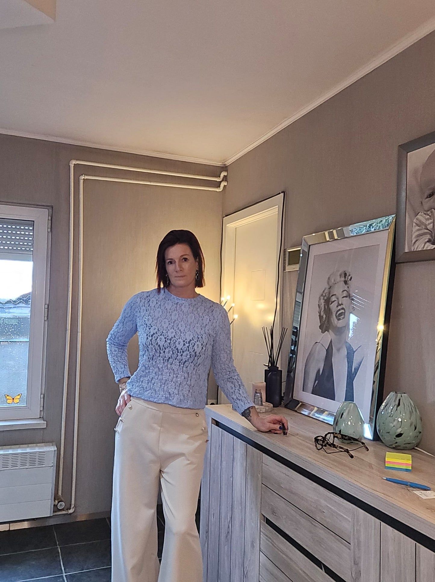 Broek met Knoopdetails