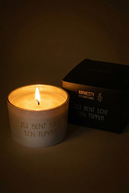 Geurkaars jij bent een topper