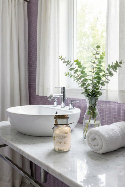 Handzeep 'thank you '