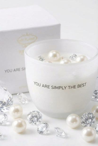 Geurkaars ' you are simply the best'