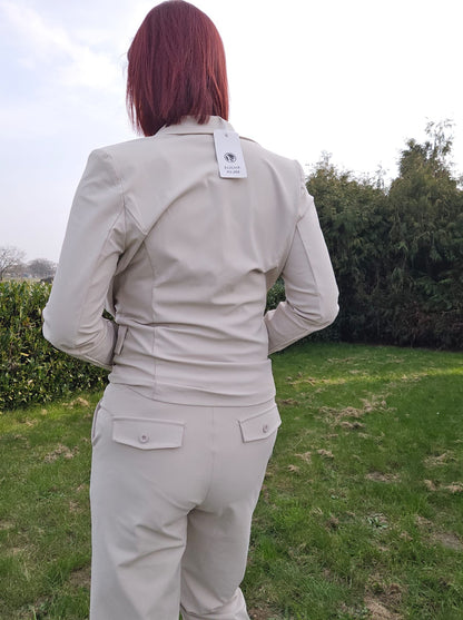 Angelle Milan Travel Broek – Wijde Pijpen | Beige